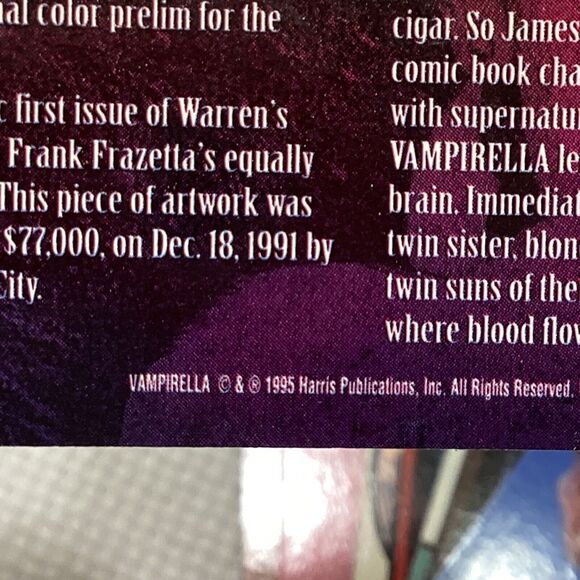 Vampirella Topps 1995 Classic & Modern Gallery Plus New Visions Card Lot Of 43 - Picture 7 of 9